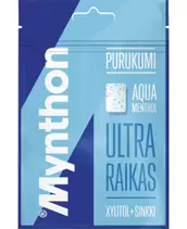 Mynthon Fresh Breath 44 g Aqua Menthol purukumi tuote hintaan 1€ liikkeestä Kärkkäinen