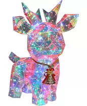 Lumio Lights Magic Reindeer 40 cm RGB LED-koristevalaisin tuote hintaan 39,9€ liikkeestä Kärkkäinen