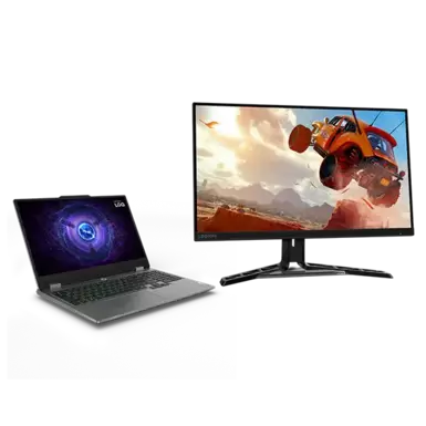 LOQ 15i (i7-Windows 11 Home-16GB-1TB-RTX 4060) + Lenovo Legion R27qe 2K QHD Gaming-näyttö (27") tuote hintaan 1390,4€ liikkeestä Lenovo