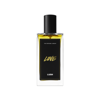 Love-parfyymi tuote hintaan 90€ liikkeestä Lush