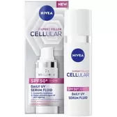 Cellular Expert Filler Daily UV Fluid SPF50 tuote hintaan 22,95€ liikkeestä Nordicfeel