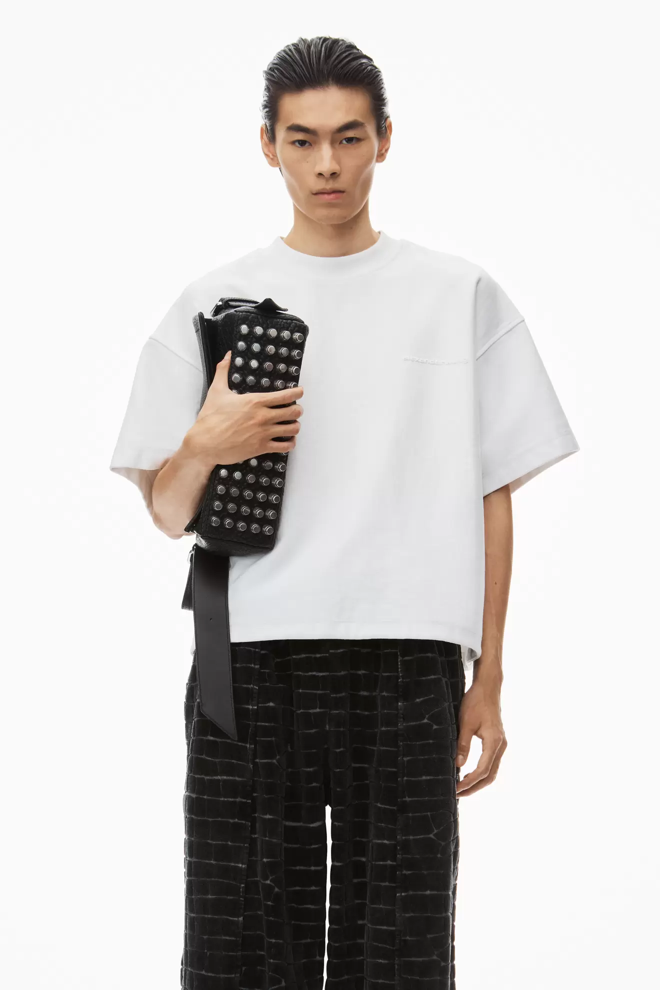 Puffed logo oversize tee in cotton tuote hintaan 355€ liikkeestä Alexander Wang