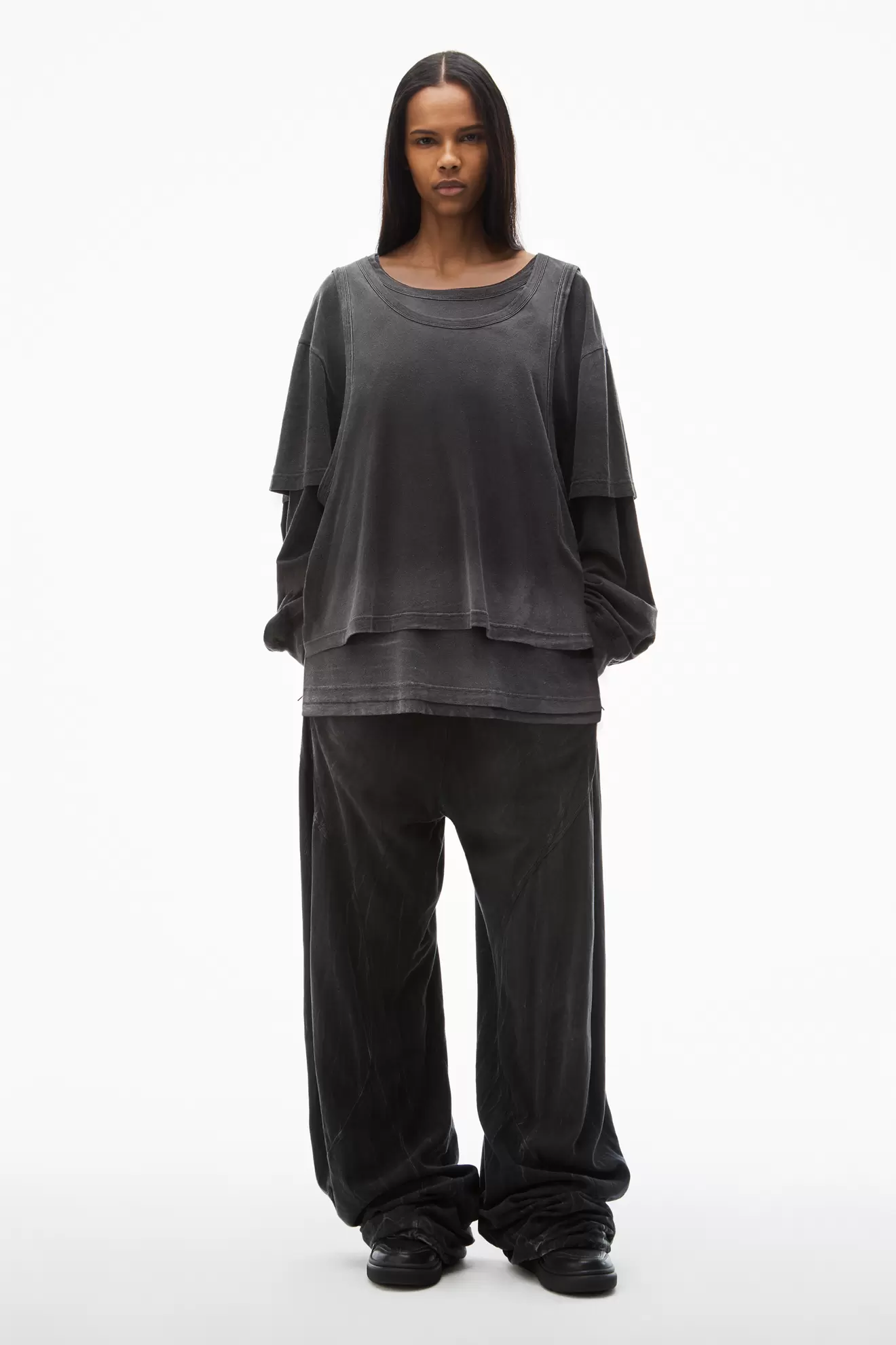 Creased-print track pant tuote hintaan 835€ liikkeestä Alexander Wang