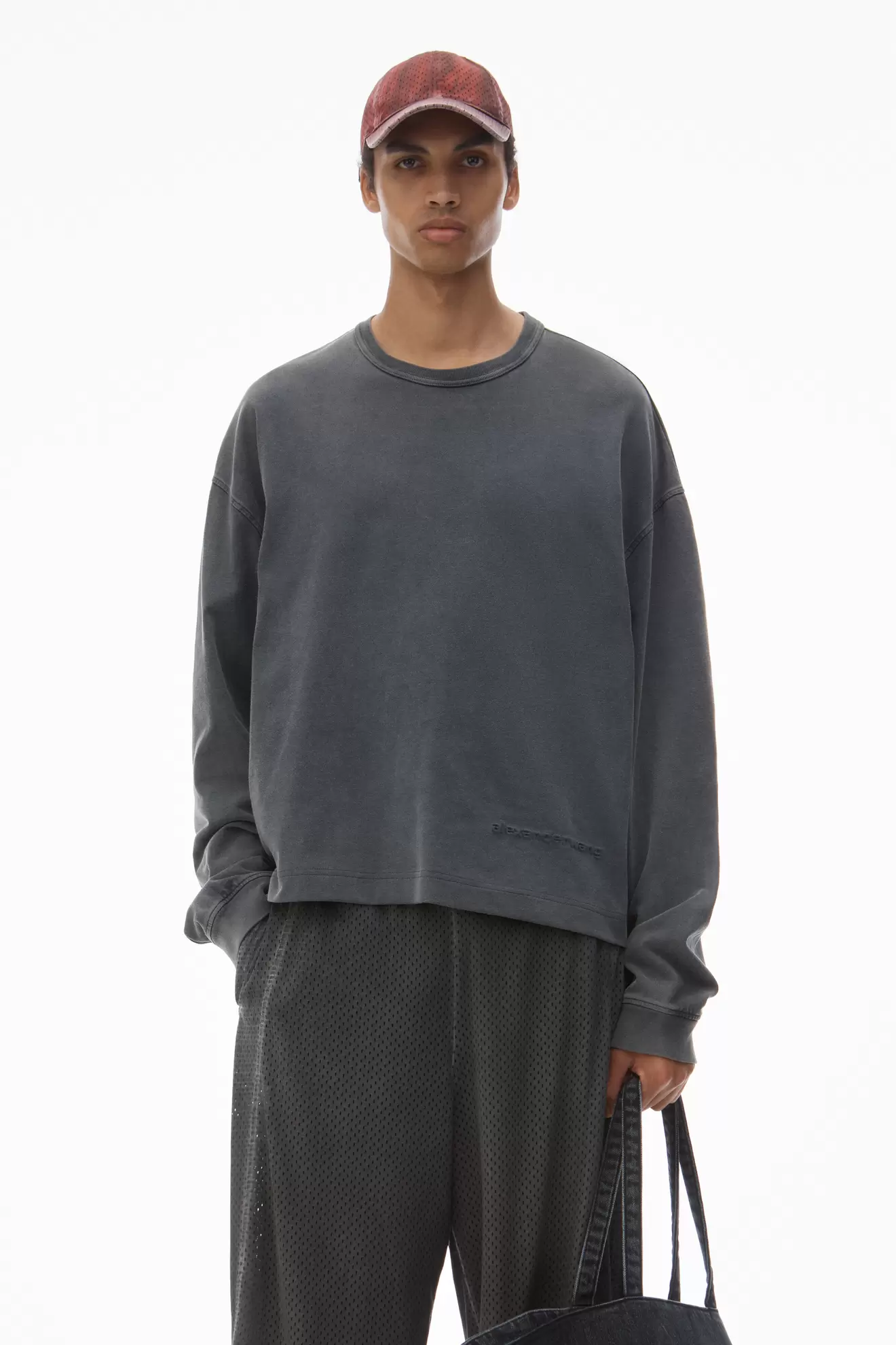 Men's Long-Sleeve Tee in Cotton Jersey tuote hintaan 300€ liikkeestä Alexander Wang