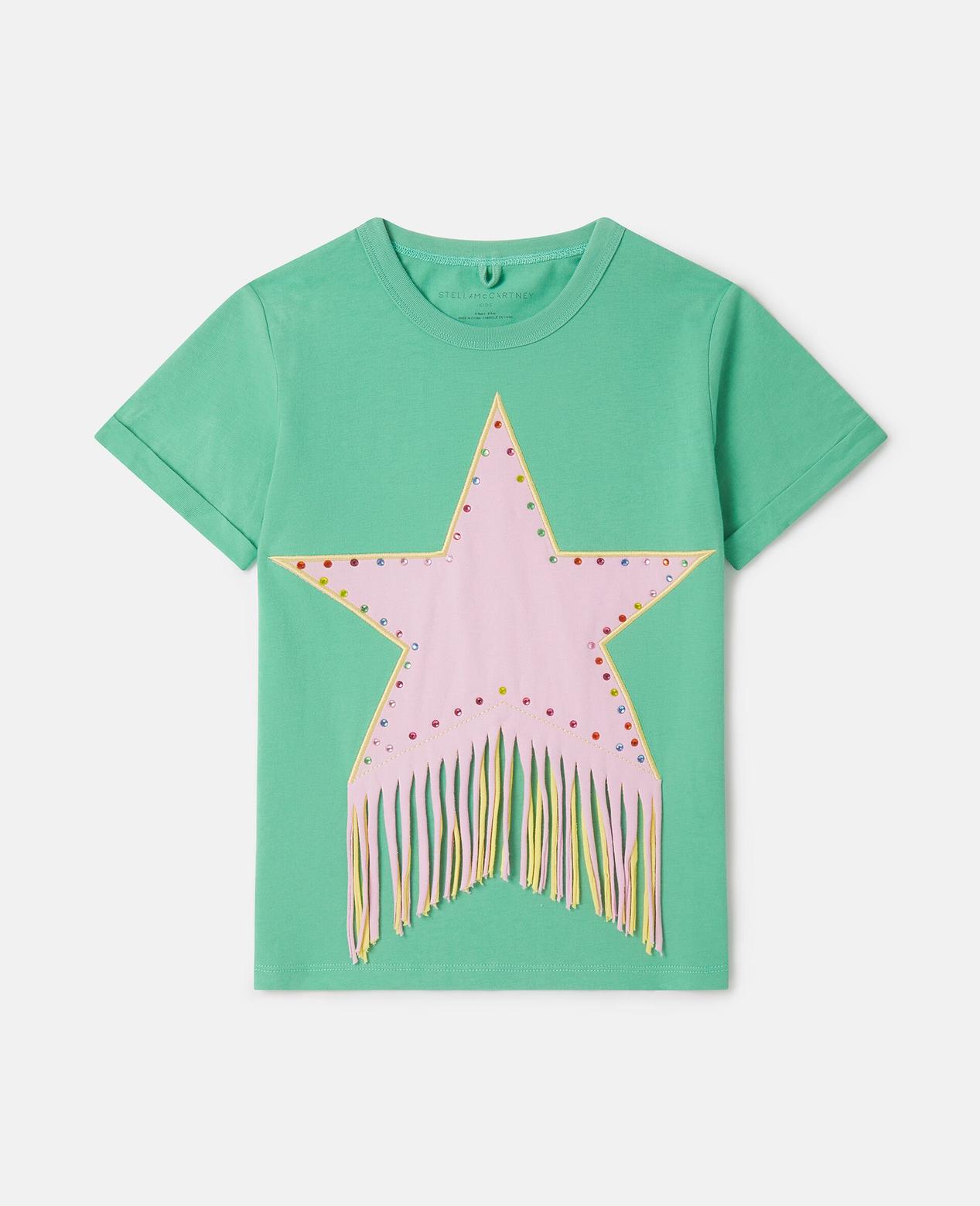 Fringed Star T-Shirt tuote hintaan 70€ liikkeestä Stella McCartney