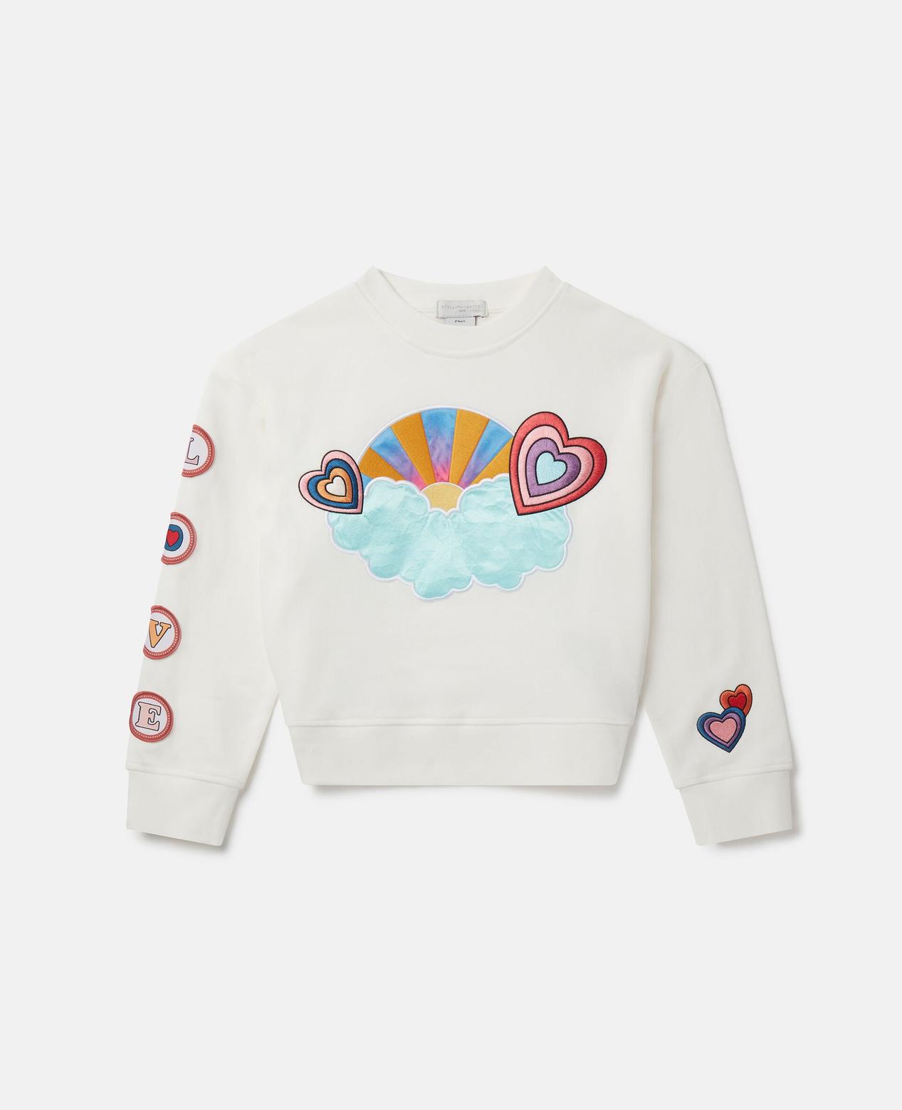 I Love You Embroidered Sweatshirt tuote hintaan 60€ liikkeestä Stella McCartney