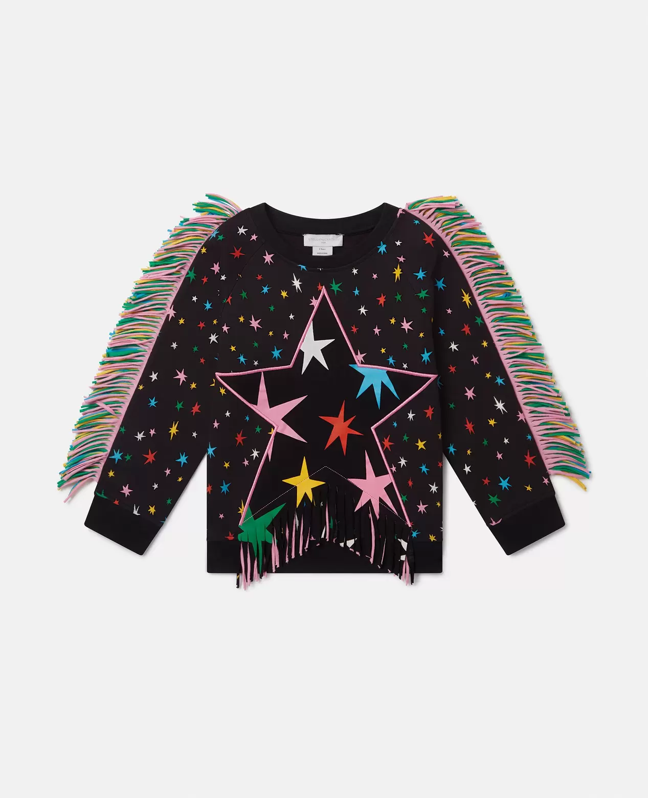 Star Pattern Fringe Sweatshirt tuote hintaan 95€ liikkeestä Stella McCartney