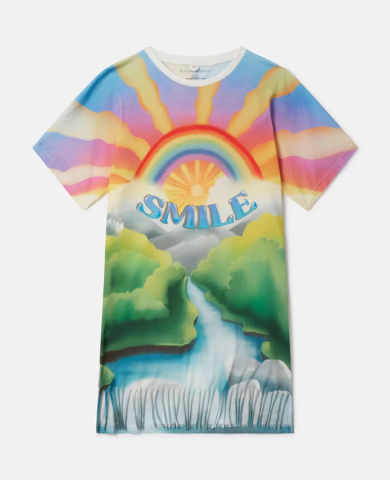 Smile Print T-Shirt Dress tuote hintaan 85€ liikkeestä Stella McCartney