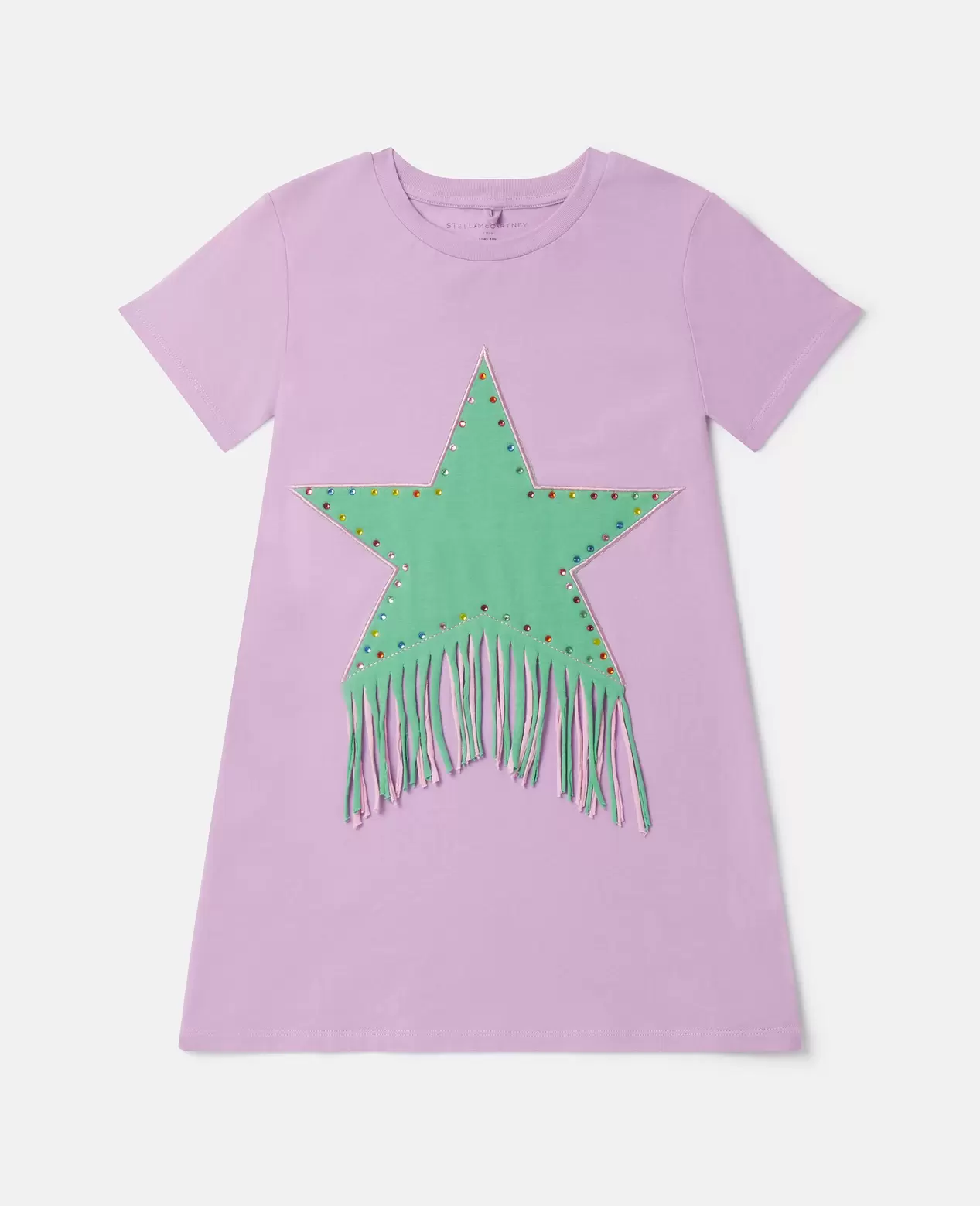 Fringed Star T-Shirt Dress tuote hintaan 80€ liikkeestä Stella McCartney