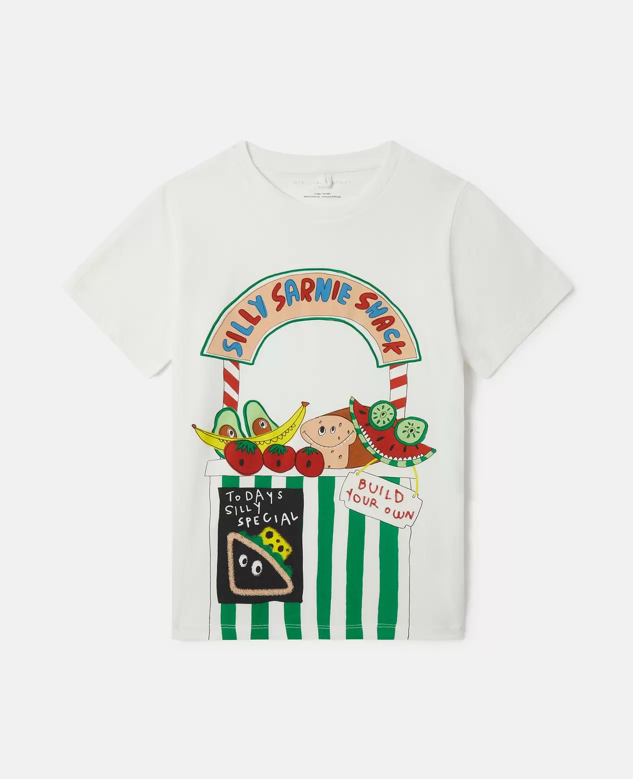 Sarnie Snack Stall T-Shirt tuote hintaan 65€ liikkeestä Stella McCartney