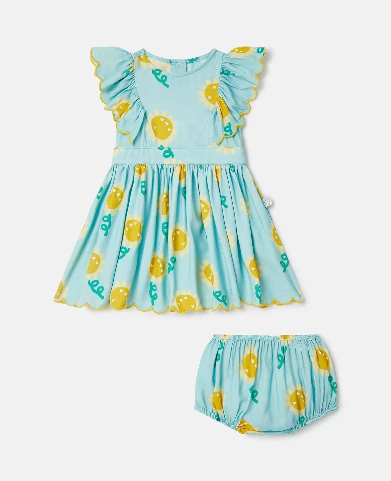 Sunflower Print Sleeveless Dress and Bloomers Set tuote hintaan 70€ liikkeestä Stella McCartney