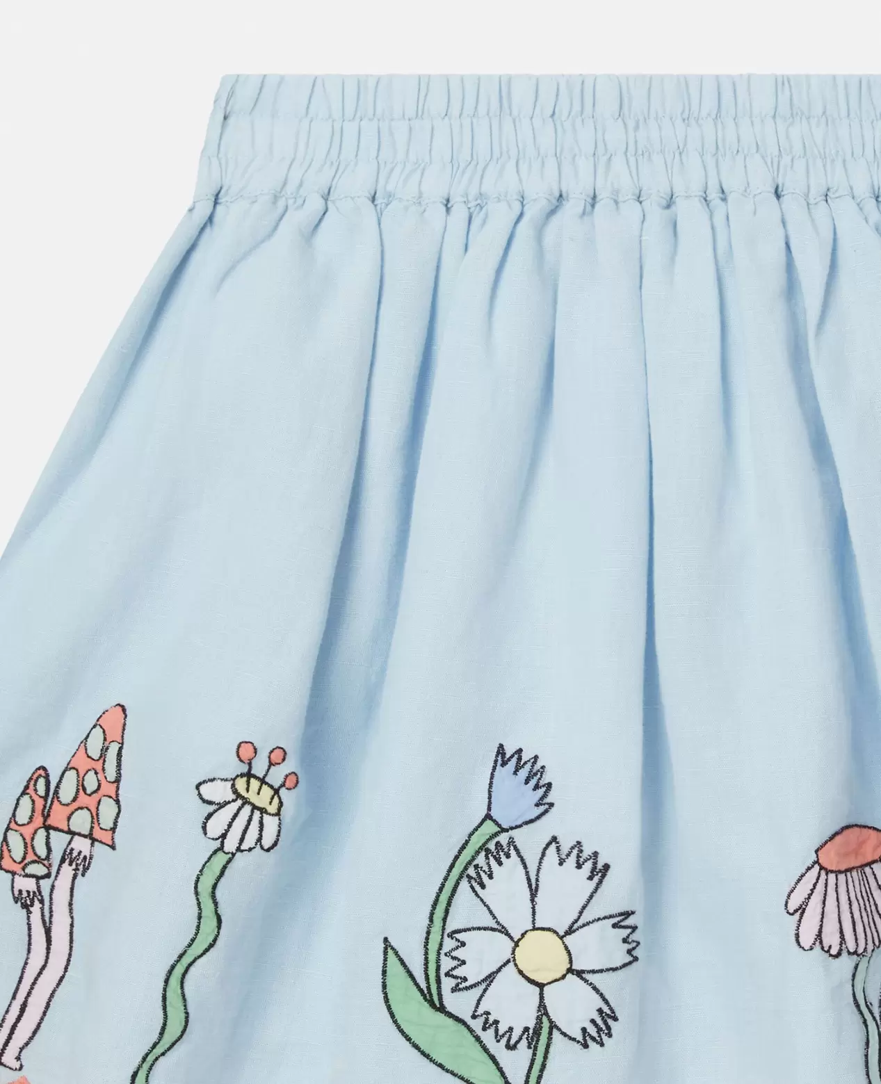 Woodland Friends Elasticated Scalloped Trim Skirt tuote hintaan 120€ liikkeestä Stella McCartney