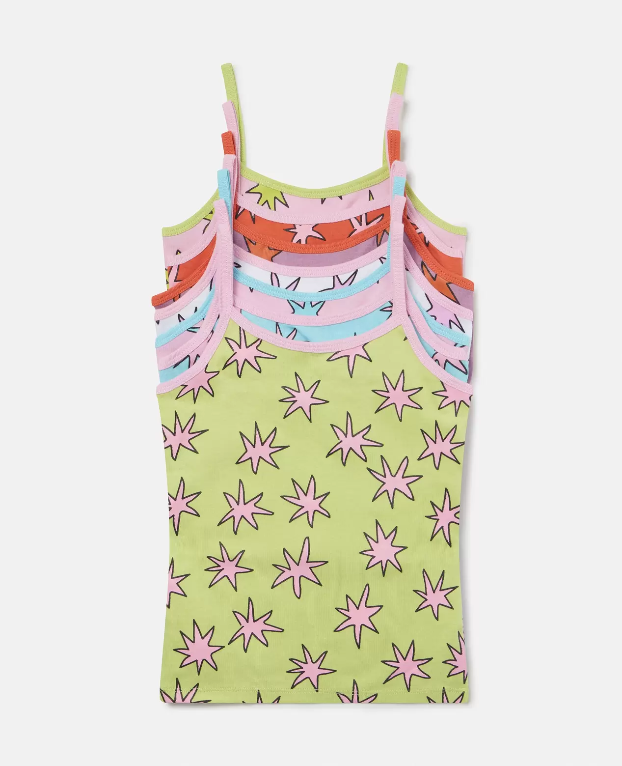 7 Pack of Star Print Vests tuote hintaan 150€ liikkeestä Stella McCartney