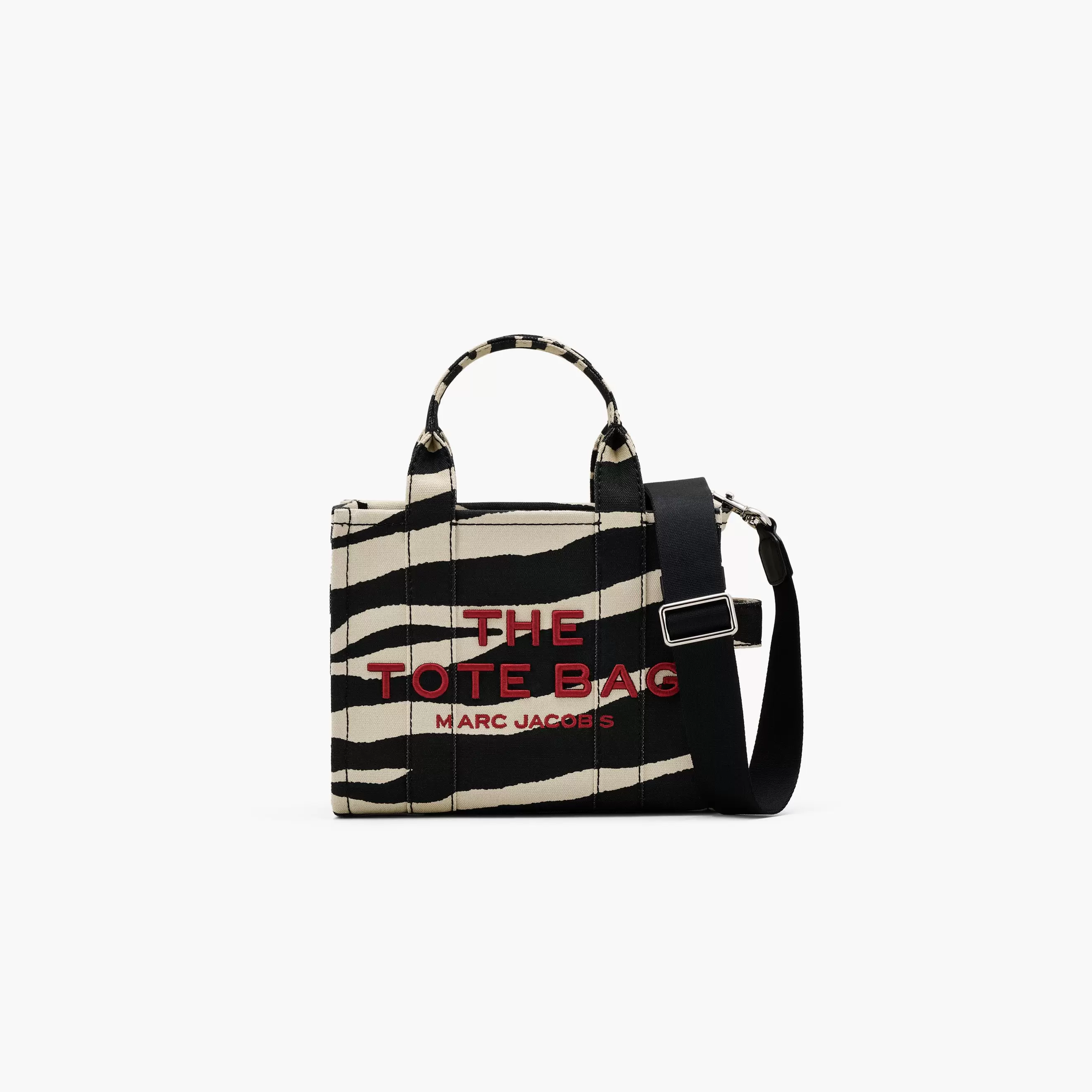 The Zebra Canvas Small Tote Bag tuote hintaan 250€ liikkeestä Marc Jacobs