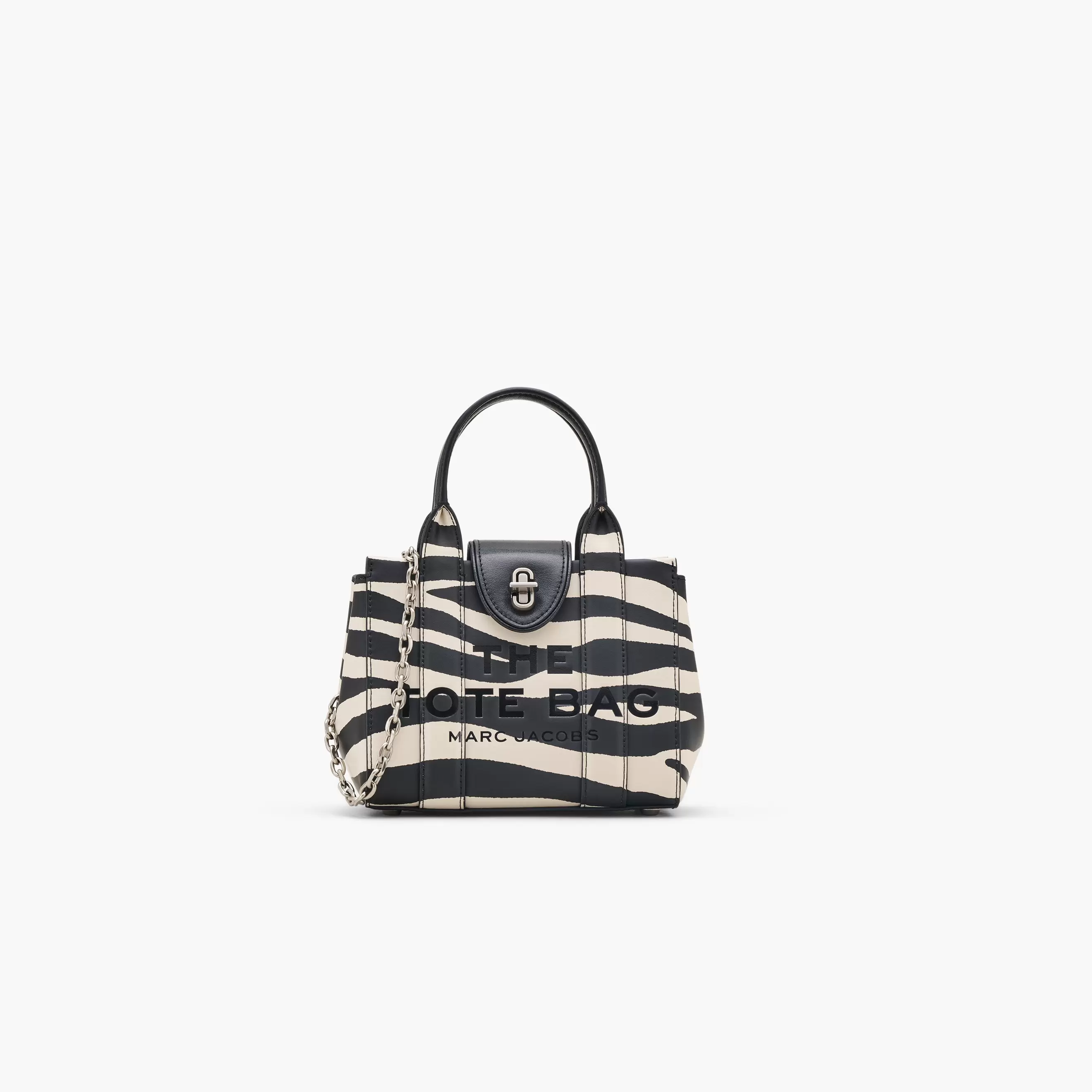 The Zebra Turnlock Crossbody Tote Bag tuote hintaan 495€ liikkeestä Marc Jacobs