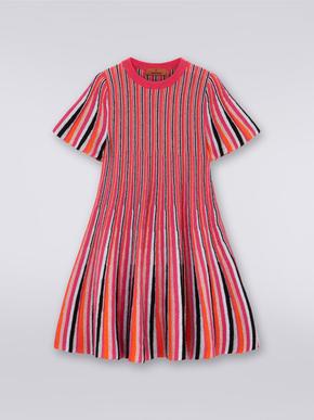 Viscose blend vertical striped dress with lurex, Multicoloured  - KS23WG0BBV00E0SM923 tuote hintaan 50€ liikkeestä Missoni