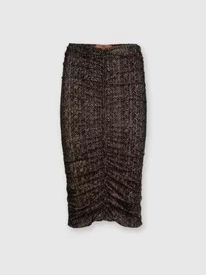 Zig zag tulle skirt with central gathering, Brown - DS24WH03BW00SY61333 tuote hintaan 450€ liikkeestä Missoni