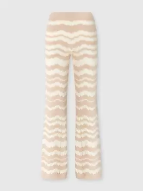 Tone-on-tone zigzag pants, Beige - DS24WI0WBK040ES01CP tuote hintaan 690€ liikkeestä Missoni