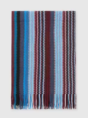 Wool-blend shawl, Multicoloured- LS24WS1GBV00GLSM67U tuote hintaan 98€ liikkeestä Missoni