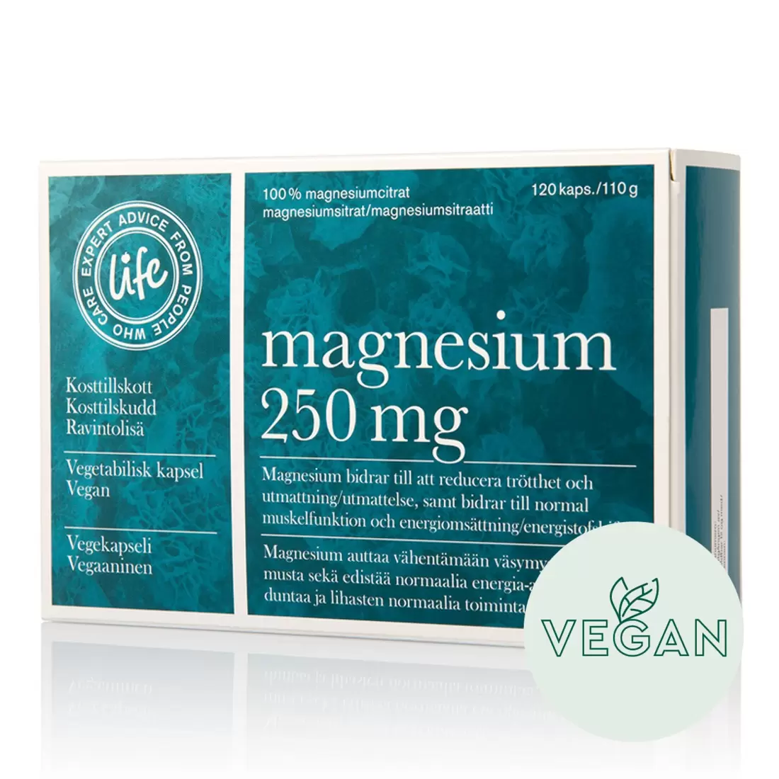 Life Magnesiumsitraatti+B6 tuote hintaan 12,66€ liikkeestä Life