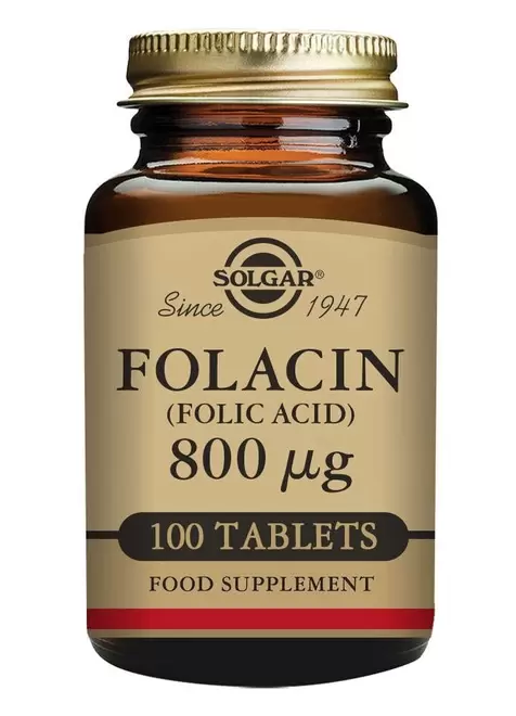 Solgar Folacin 800 µg tuote hintaan 11,9€ liikkeestä Life