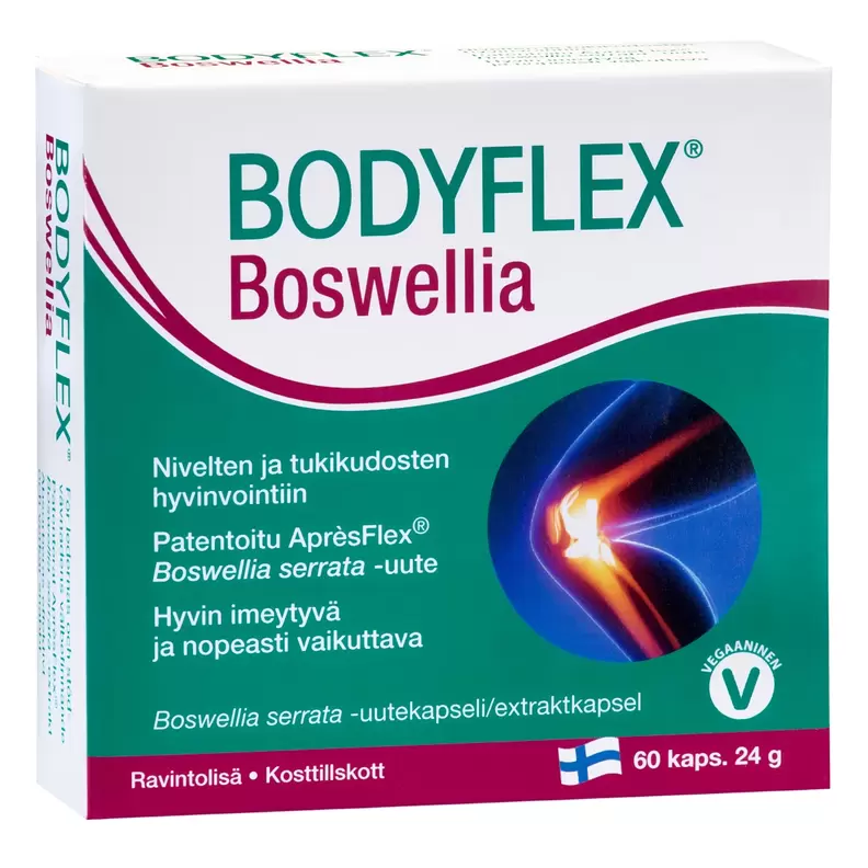 Bodyflex Boswellia 60 cap tuote hintaan 17,9€ liikkeestä Life