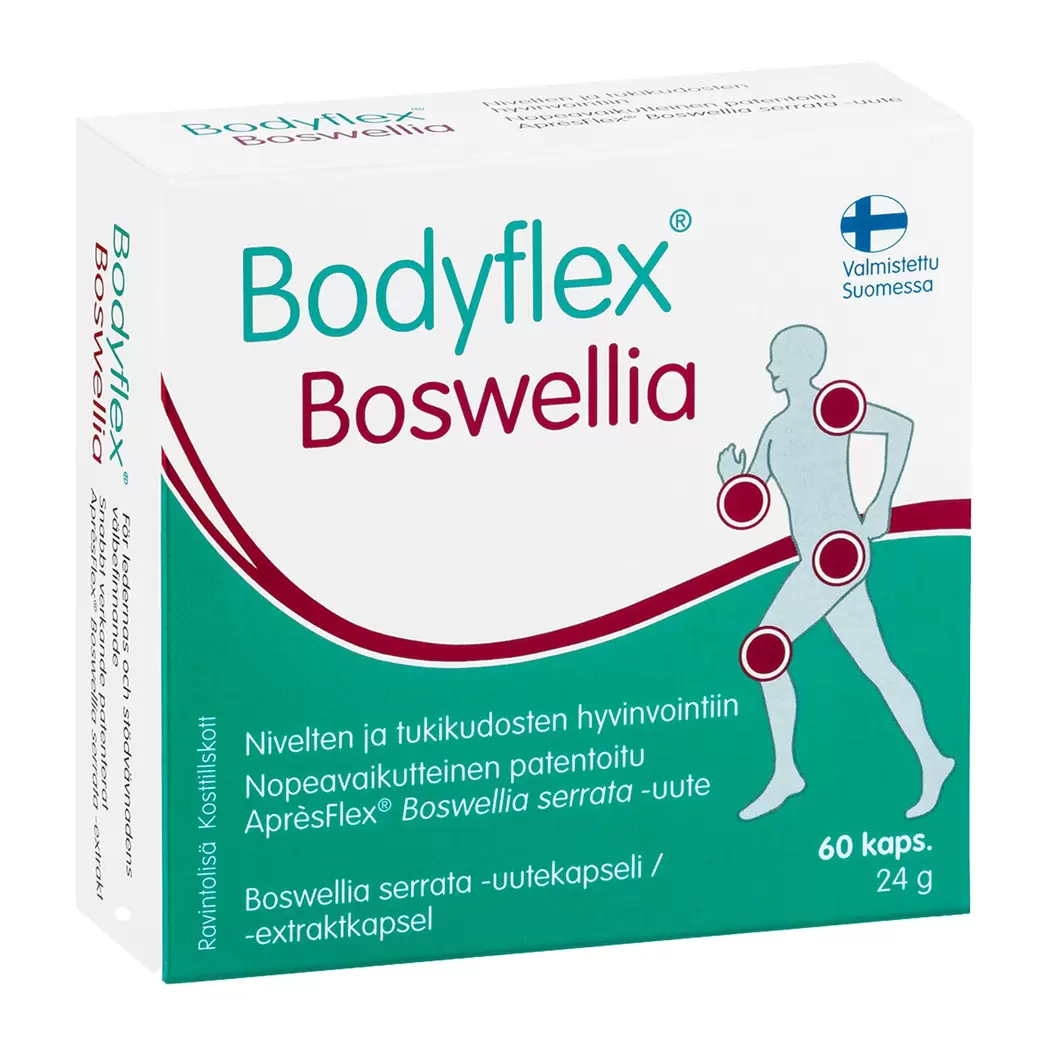 Bodyflex Boswellia 60 cap tuote hintaan 15,22€ liikkeestä Life