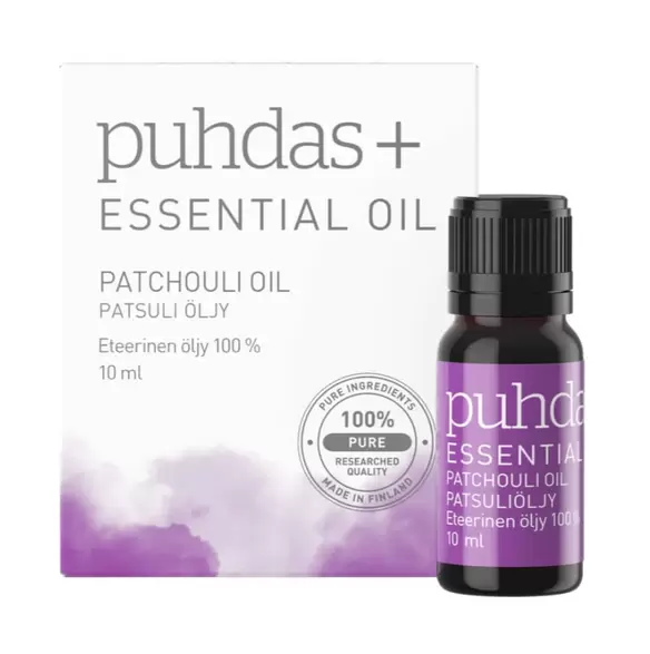 Puhdas+ 100 % Premium essential oil, Patchouli tuote hintaan 6,24€ liikkeestä Life