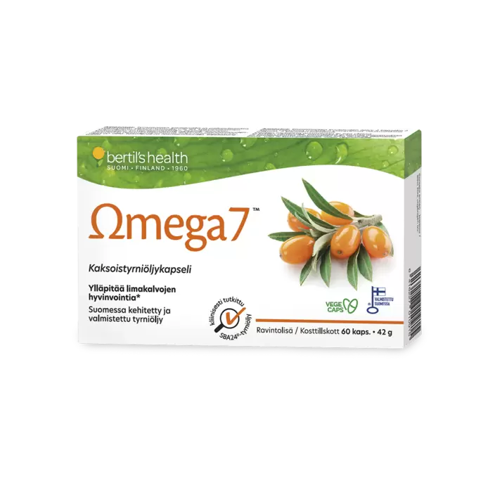 Omega 7 kaksoistyrniöljy tuote hintaan 29,9€ liikkeestä Life