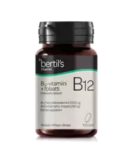 Bertil's Vitamin B12+folaatti tuote hintaan 21,9€ liikkeestä Life