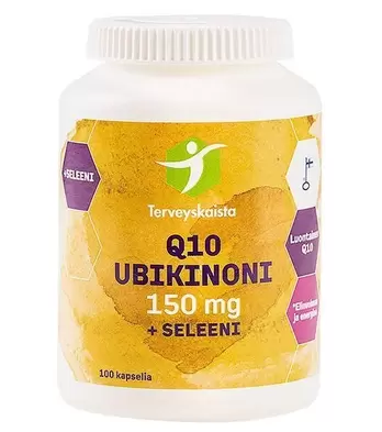 Ubikinoni 150 mg Sele tuote hintaan 59,9€ liikkeestä Life