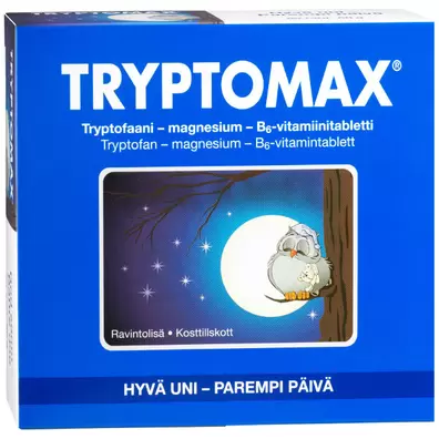 Tryptomax 60 tab tuote hintaan 21,9€ liikkeestä Life