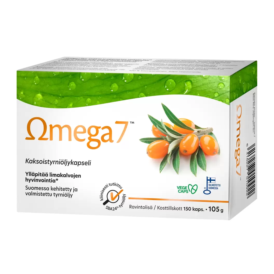 Omega 7 kaksoistyrniöljy tuote hintaan 56,9€ liikkeestä Life