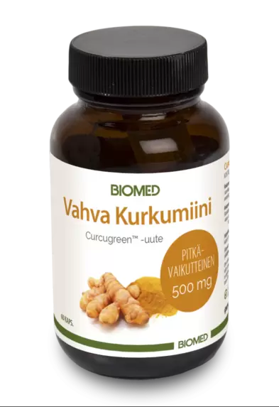 Vahva Kurkumiini -Curcugreen / BCM95 tuote hintaan 39,9€ liikkeestä Life