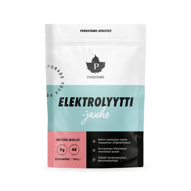 Puhdistamo Elektrolyyttijauhe - Metsän marjat tuote hintaan 15,96€ liikkeestä Life