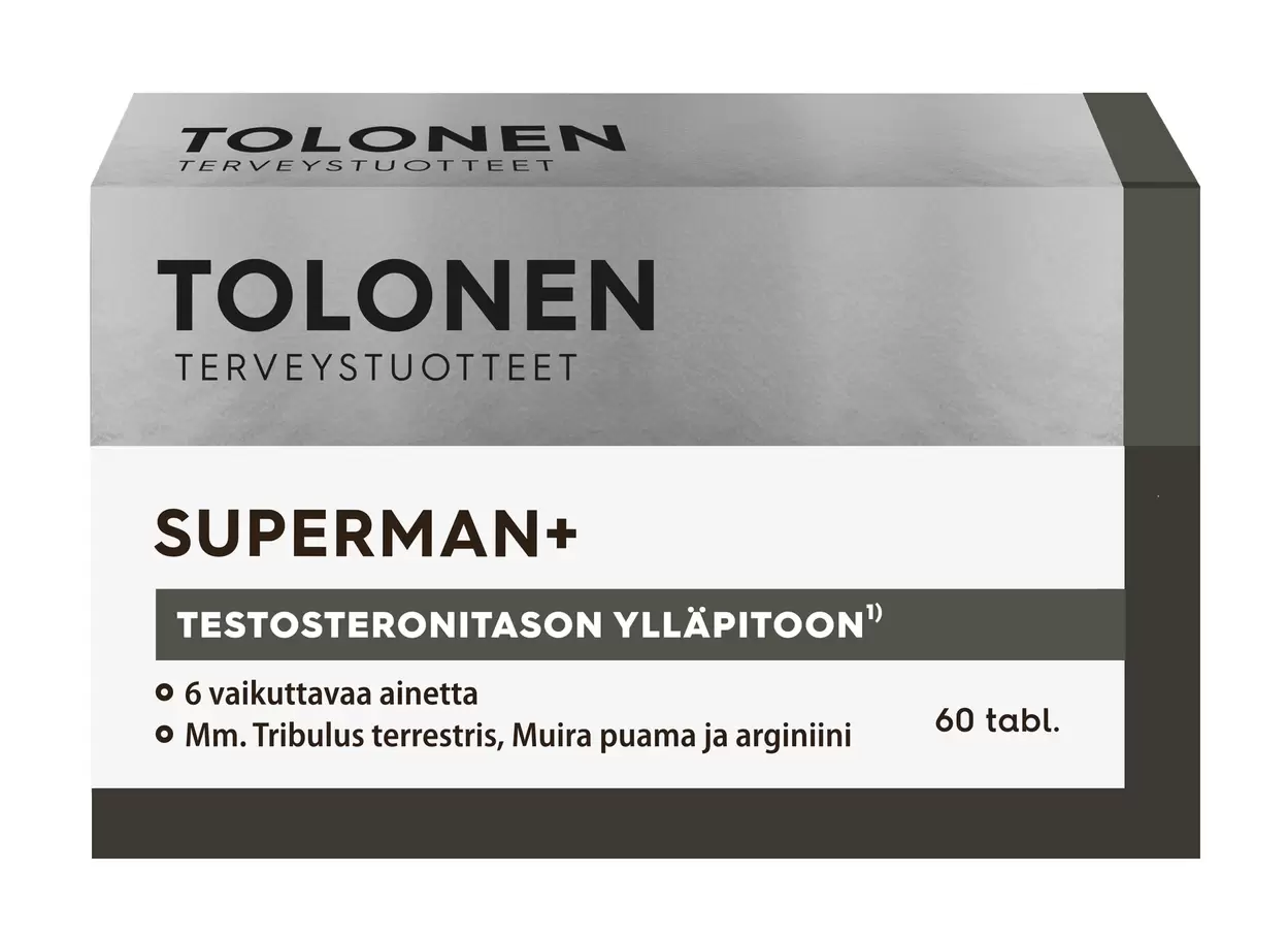 Tolonen Superman+ tuote hintaan 13,9€ liikkeestä Life