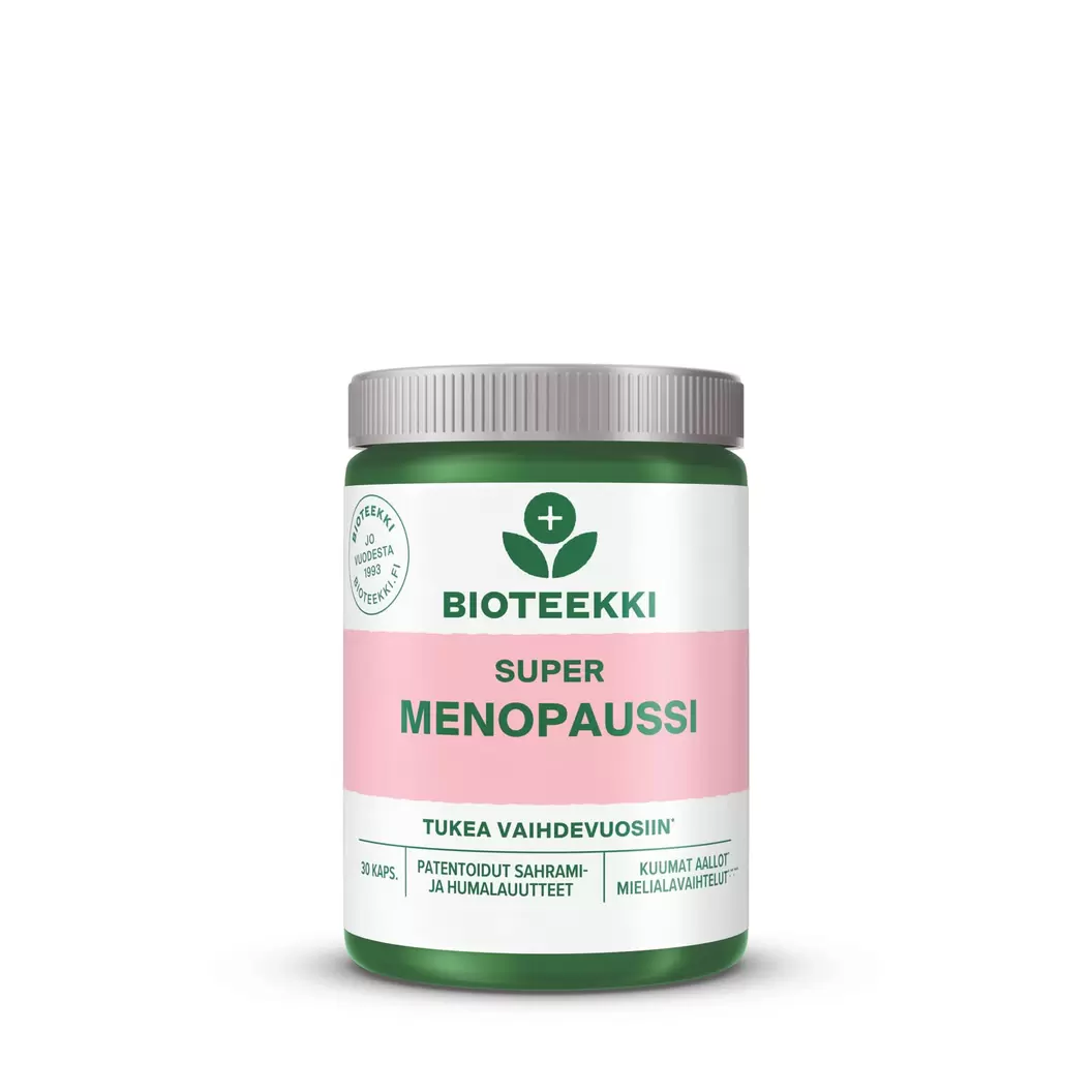 Super Menopaussi 30 kaps. tuote hintaan 21,9€ liikkeestä Life