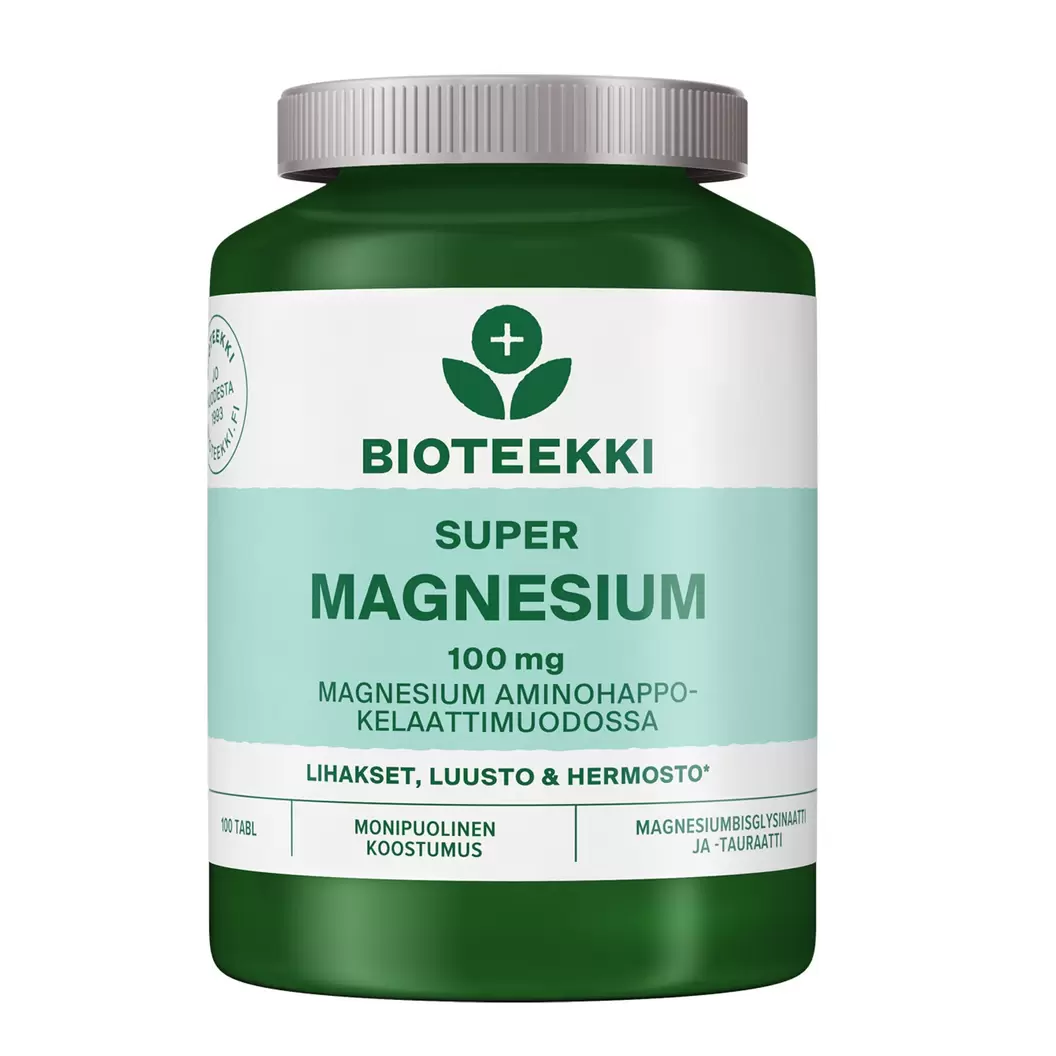 SUPER Magnesium tuote hintaan 19,9€ liikkeestä Life