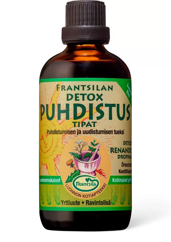 Frantsila Detox-puhdistustipat, luomu tuote hintaan 21,9€ liikkeestä Life