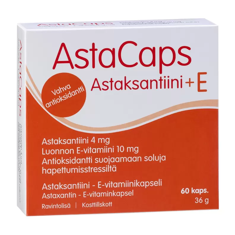 AstaCaps 60 cap tuote hintaan 22,9€ liikkeestä Life