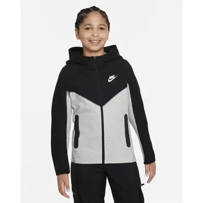 Nike Huppari NSW Tech Fleece 24 - Harmaa/Musta/Valkoinen Lapset tuote hintaan 59,95€ liikkeestä Unisport