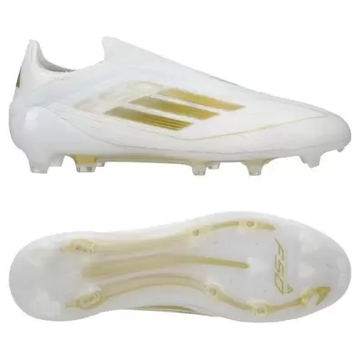 Adidas F50 Elite Laceless FG Day Spark - Valkoinen/Kulta/Valkoinen tuote hintaan 265,95€ liikkeestä Unisport