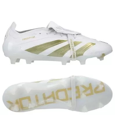 Adidas Predator Elite Fold-over Tongue FG Day Spark - Valkoinen/Kulta/Valkoinen tuote hintaan 224,95€ liikkeestä Unisport