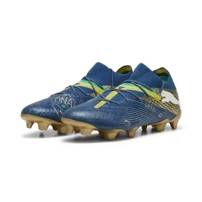 PUMA Future 7 Ultimate FG/AG NJR BNA - Sailing Blue/Marine Blue/Pele Yellow/Grassy Green/Kulta LIMITED EDITION tuote hintaan 174,95€ liikkeestä Unisport