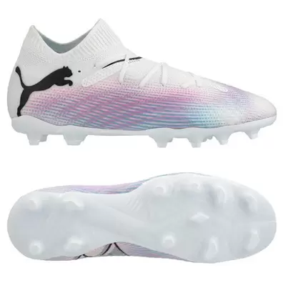 PUMA Future 7 Pro FG/AG Phenomenal - Valkoinen/Musta/Poison Pink Lapset tuote hintaan 59,95€ liikkeestä Unisport