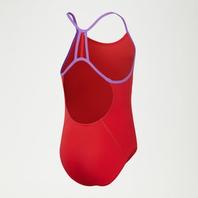 Girls Solid Lane Line Back Swimsuit Red tuote hintaan 26,6€ liikkeestä Speedo Swimwear