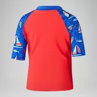 Boys Digital Short Sleeve Rash Top Set Red/Blue tuote hintaan 19€ liikkeestä Speedo Swimwear